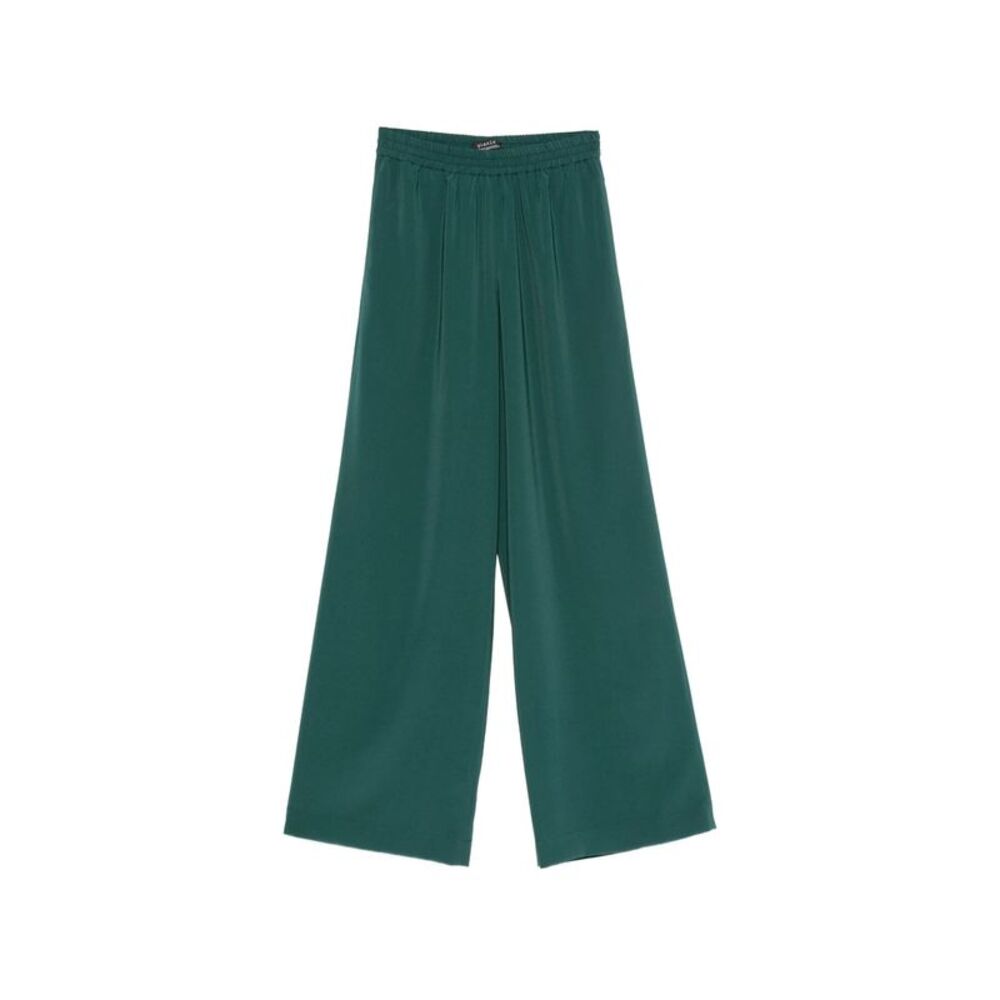 Gianluca Capannolo Green Trousers - Palazzo Pants Women